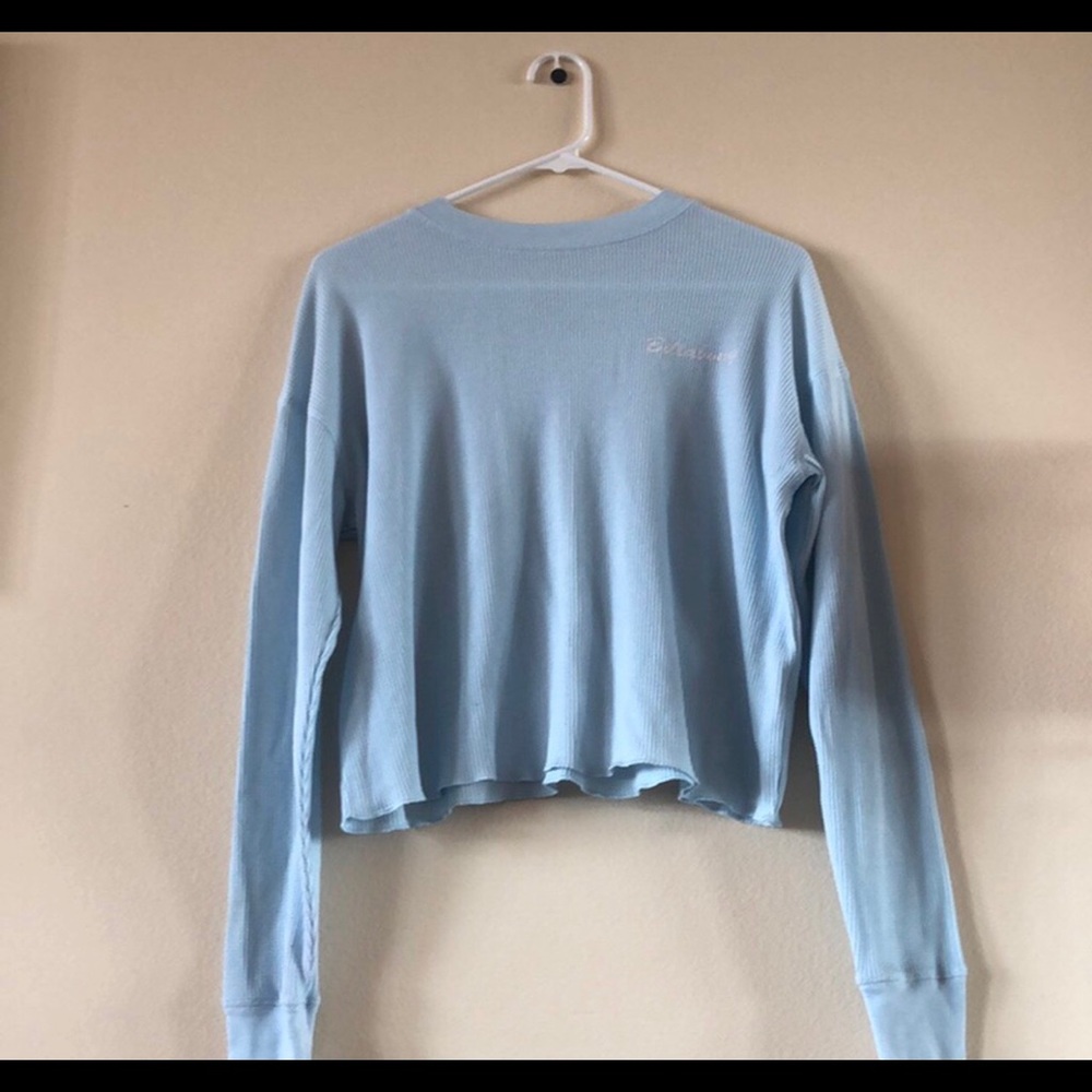 Billabong light blue long sleeves